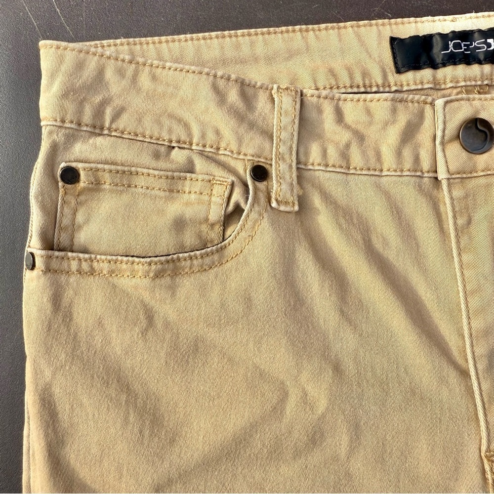 JOE’S JEANS Boys Size 20 Straight Leg Tan Khaki Zip Fly 5 Pocket Jeans - Picture 13 of 13